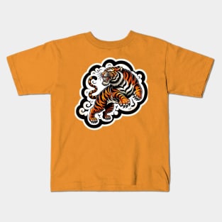 Traditional Tiger Kids T-Shirt